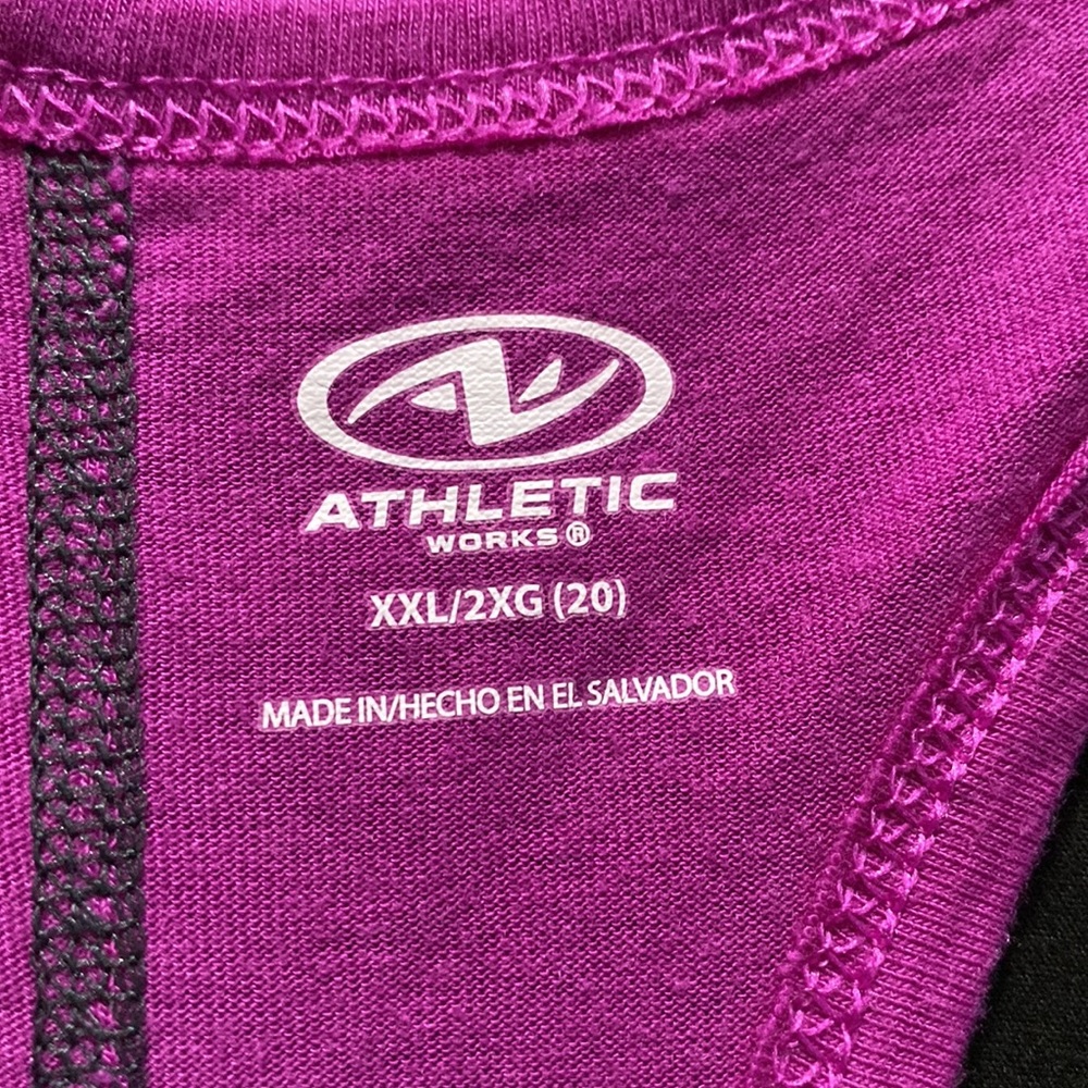 Purple Workout Tee - Picture 4 of 5